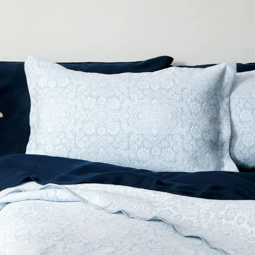 Carina Bedspread - Sage/Ivory