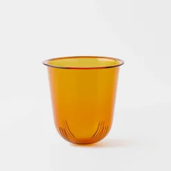 Carson Glass Tea Pot - Amber