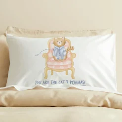 Cat's Pyjamas Novelty Pillowcase