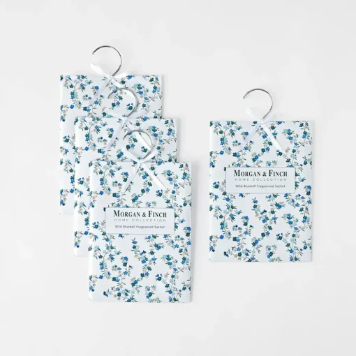 Celina Hanging Sachets Set of 4 - Wild Bluebell