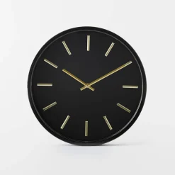 Charli Wall Clock - Black