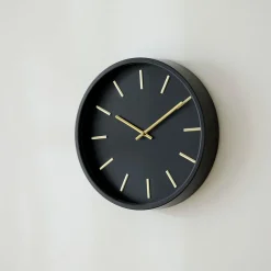 Charli Wall Clock - Black
