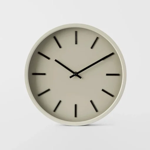 Charli Wall Clock - Grey