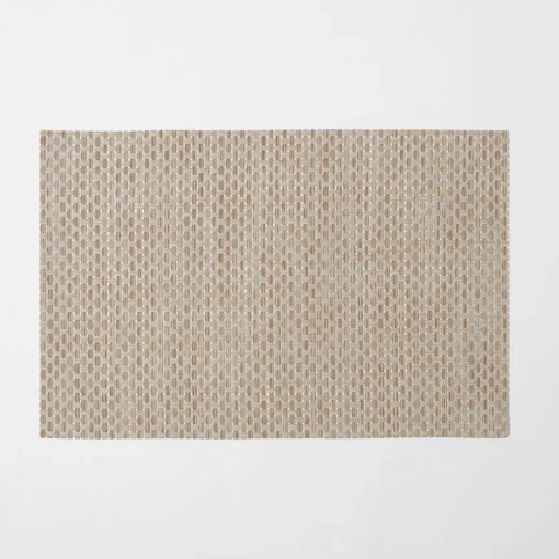 Checkers Weave Placemat - Natural