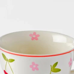 Cherry Pedestal Tea Cup
