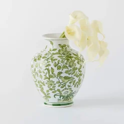 Chinoiserie Ginger Vase
