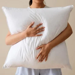 Classic European Goose Feather Pillow