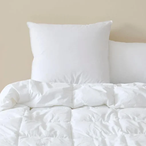 Classic European Goose Feather Pillow