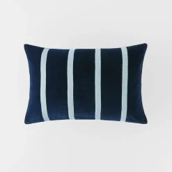 Claude Velvet Cushion - Burgundy