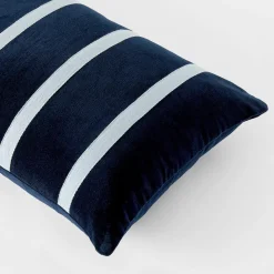 Claude Velvet Cushion - Burgundy