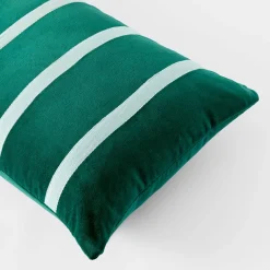 Claude Velvet Cushion - Burgundy