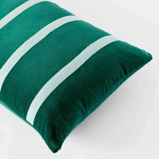 Claude Velvet Cushion - Burgundy
