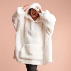 Cloud Hooded Fluffy Sherpa Blanket