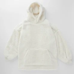 Cloud Hooded Fluffy Sherpa Blanket