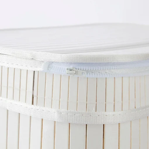 Collapsible Bamboo Lights and Darks Hamper