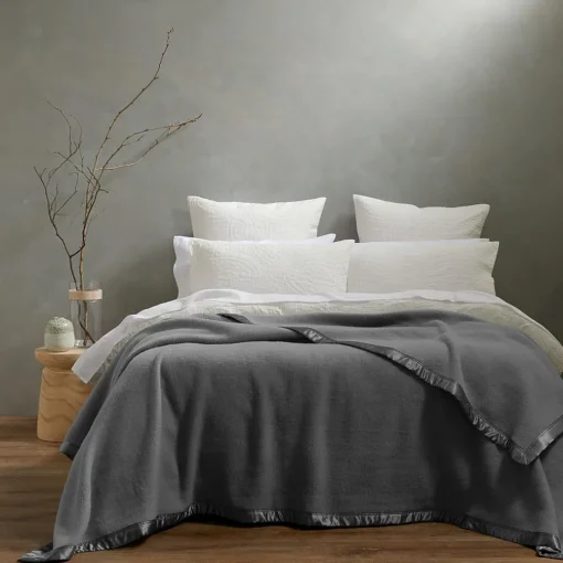 Cooper Woollen Blanket - Sage