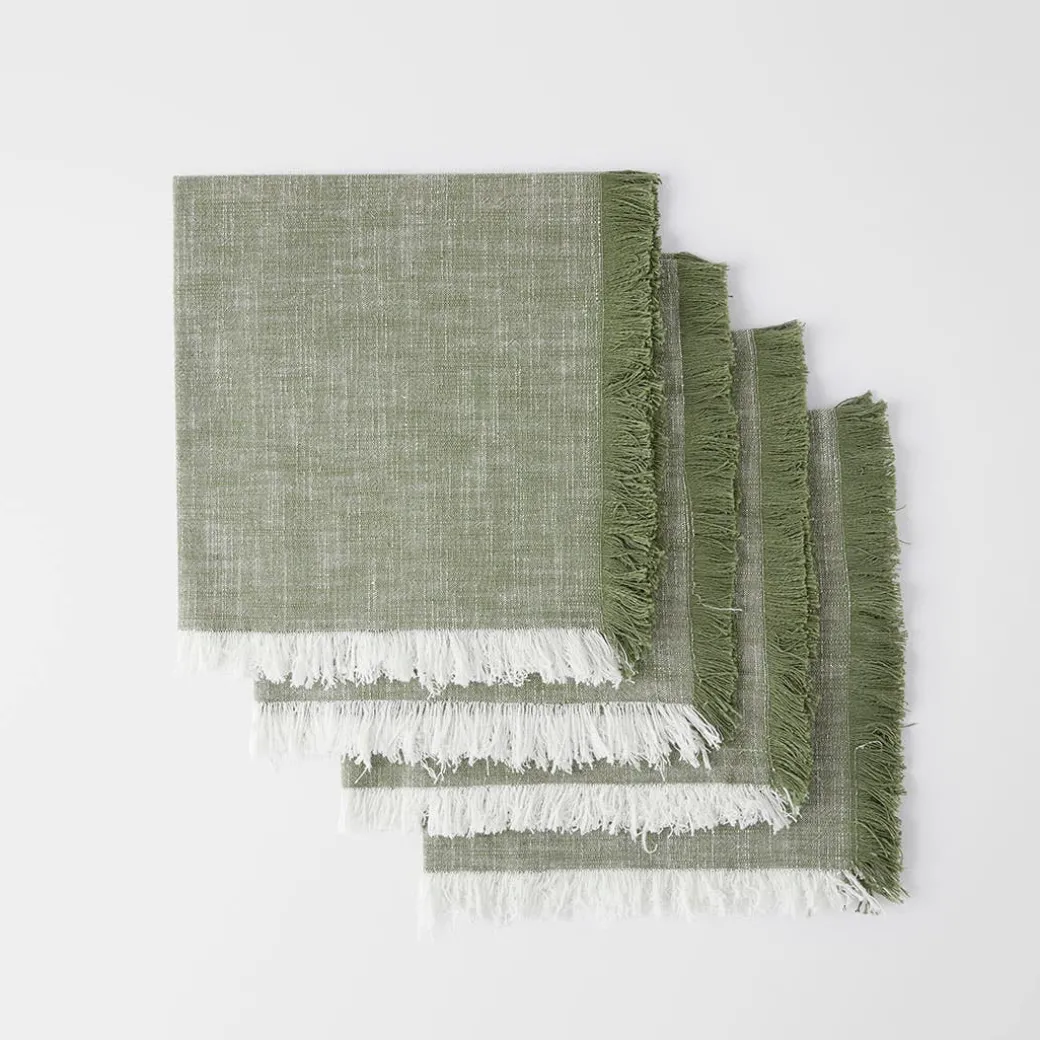 Cora Coordinating Napery - Khaki