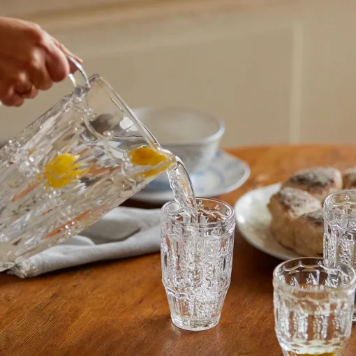 Cosette Glass Drinkware - Green