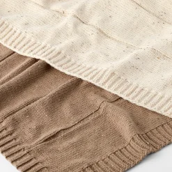 Cove Knit Throw - Carob