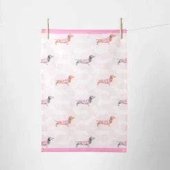 Dachsie Tea Towel