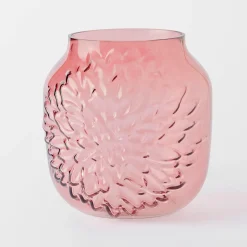 Dalia Glass Vase Round
