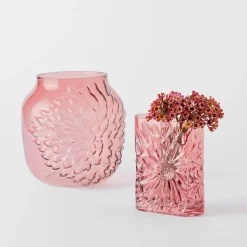 Dalia Glass Vase Round