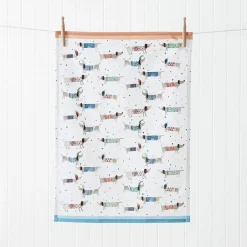 Dash Printed Tea Towel