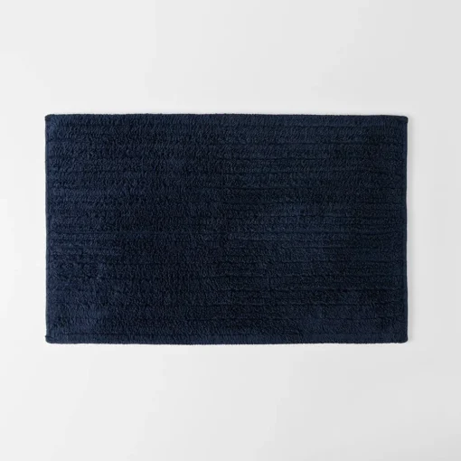 Devon Bath Mat - Navy