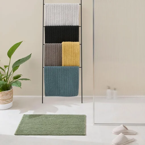 Devon Bath Mat - Navy