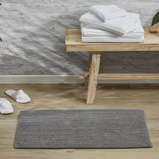 Devon Bath Mat - Navy