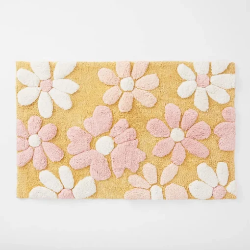 Dolly Bath Mat - Mint/Blue