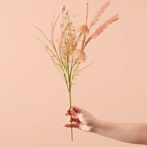 Dried Flower Spray - Mustard