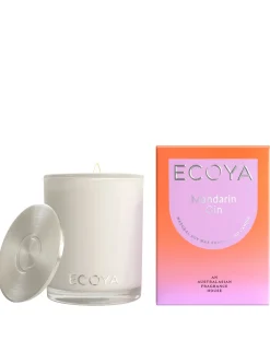 Ecoya Madison Jar Scented Candle - Mandarin Gin