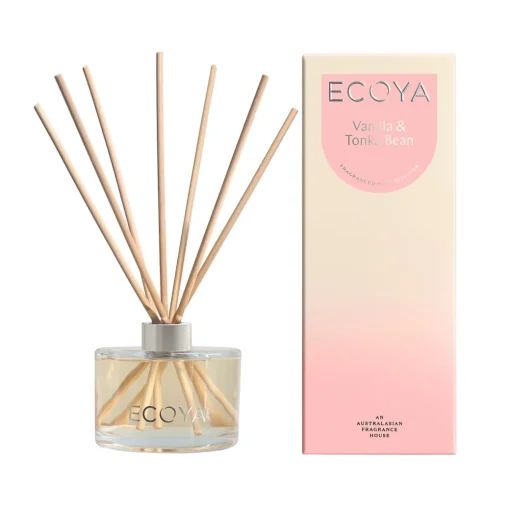 Ecoya Reed Diffuser - Vanilla And Tonka Bean