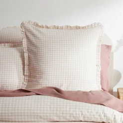 Eliza Quilt Cover - Blush