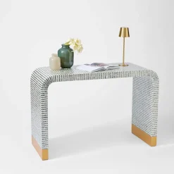 Ellery Inlay Console Table