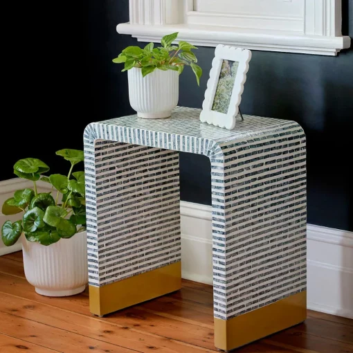 Ellery Side Table - Blue
