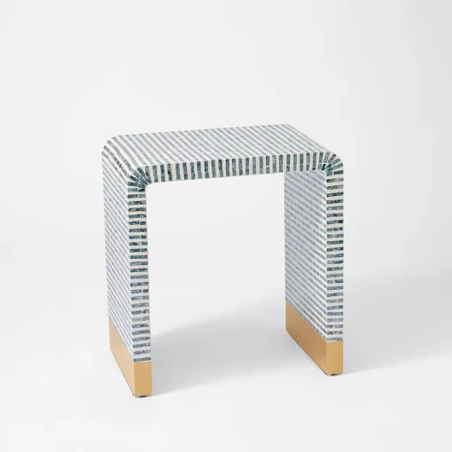 Ellery Side Table - Blue