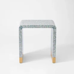 Ellery Side Table - Blue