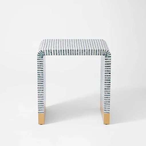 Ellery Side Table - Blue