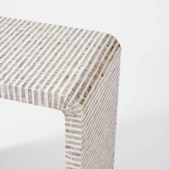 Ellery Side Table - Grey/Ivory