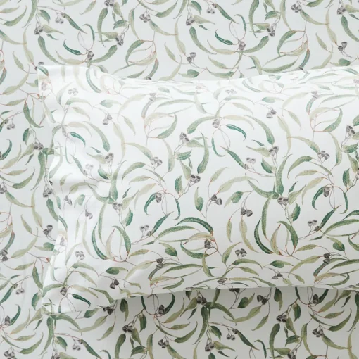 Eucalyptus Flannelette Sheet Set