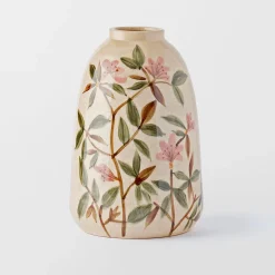 Evergreen Pink Ceramic Vase Large