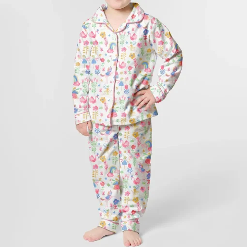 Fairy Party Kids Flannelette Pyjamas