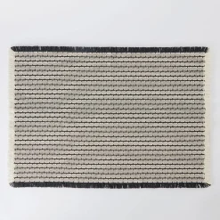 Faro Bath Mat - Olive/Ivory