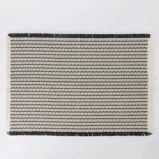 Faro Bath Mat - Olive/Ivory