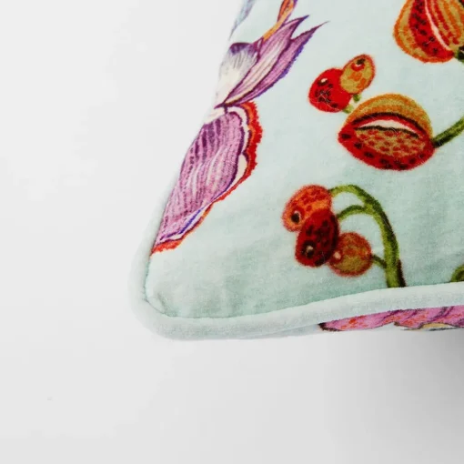 Fiorella Cushion - Mint Floral
