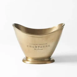 Flared Champagne Bucket - Brass