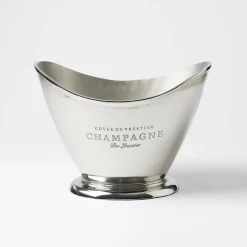 Flared Champagne Bucket - Silver