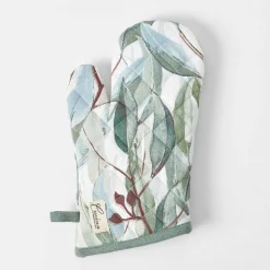Flowering Gum Apron And Oven Mitts